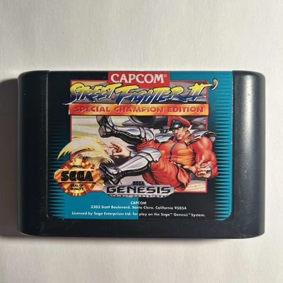Street Fighter II': Special Champion Edition (Sega Genesis, 1993) Cartridge - Image 1 of 3