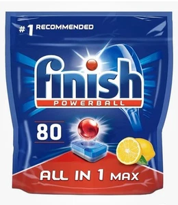 Finish Dishwasher Tablets All In 1Max Original 80 Counts - Picture 1 of 1