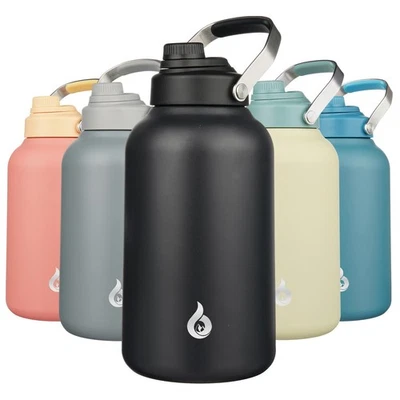 1 Gallon Water Bottle Insulated, Dishwasher Safe 128oz Large Water Jug with M... - Image 1 of 4