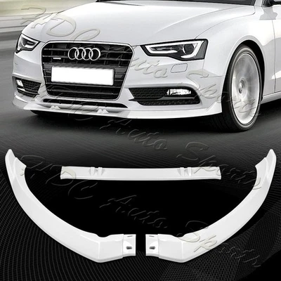 Parachoques delantero pintado blanco alerón divisor para Audi A5 Quattro 2013-2016 Foto 1 de 4