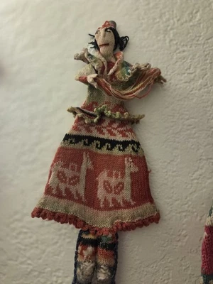 Monadero Boliviano Circa 1930 40 Súper Raro Segundo De Par $ 199 Foto 1 de 2