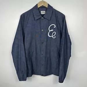 Edwin Japanese Coach Jacket, Indigo Navy, Oi Polloi, Size Mens Small - Picture 1 of 7