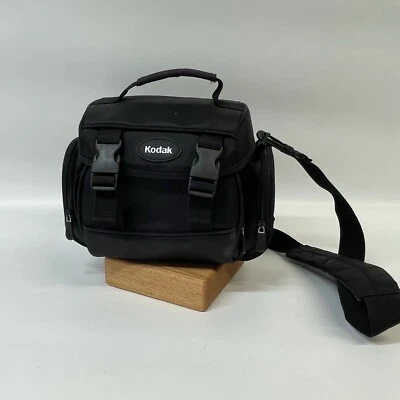 Kodak Camera Carrying Case Black Nylon Travel Bag Shoulder Strap Adjust - Image 1 of 4