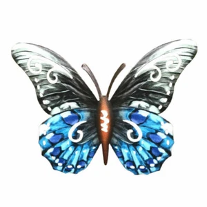 Pack of 4 Large Metal Butterflies Garden Ornament Butterfly Wall Art Home Decor - Picture 1 of 12