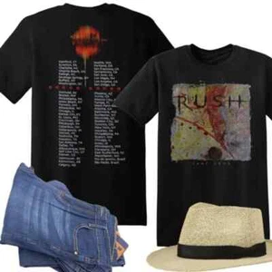 2002 Rush Shirt Vapor Trails Tour Double Sided Shirt - Picture 1 of 2