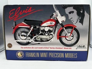 Harley-Davidson Franklin Mint Elvis Presley 1956 modelo KH 1:10 diecast nueva en caja - Imagen 1 de 14