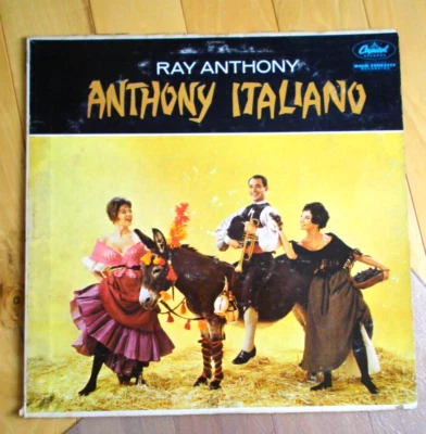 Ray Anthony ANTHONY ITALIANO  LP   -  VINYL record 33 rpm   T1149 Foto 1 de 4