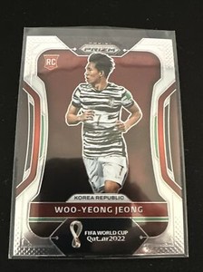 Woo-Yeong Jeong #141 Rookie Card 2022 FIFA World Cup Qatar Soccer Korea RC