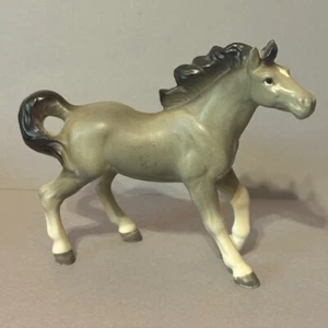 Vintage Porcelain Grey Gray Horse Figurine Antique Japan Renaker Stallion Gift - Bild 1 von 4