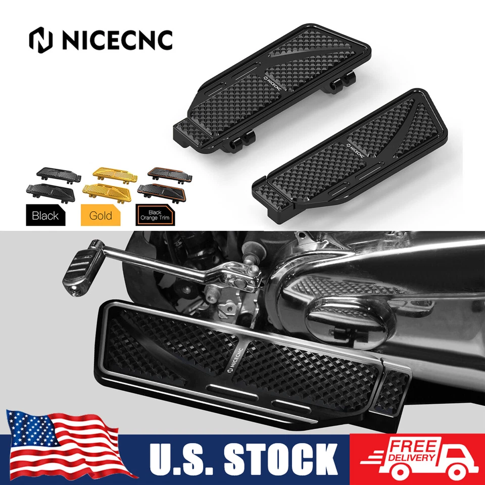 NICECNC Rider Insert Floorboard Footboard For Harley Road Glide Ultra FLTRU 17 - Image 1 of 4