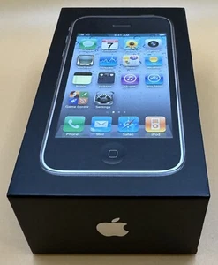 EMPTY BOX ONLY Original Apple iPhone 3GS 8GB AT&T Black - Picture 1 of 2