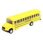 Alloy Inertial School Bus Model Car Model Pull Back Toys Vehicle Gifts Kids T Qm