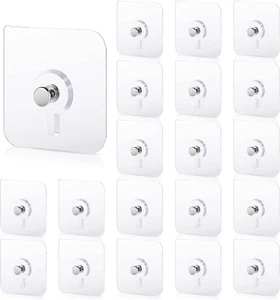 20 Stück Klebe Schrauben Selbstklebende Klebeschraube Stanzfreier Klebeschrauben - Bild 1 von 12
