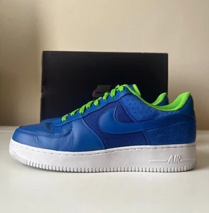 Nike Air Force 1 Low Premium SP 'Huarache' – Varsity Royal / Mean Green – UK 11  - Picture 1 of 9