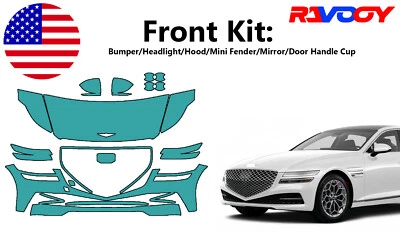 For Genesis G80 2.5T 3.5T 2021-2024 Front Paint Protection Film PreCutKit PPF  - Image 1 of 4