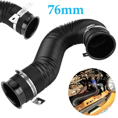 Air Intake Pipe,76 mm/3 inch Car Cold Air Intake Hose Pipe,Car Duct Tube Hose