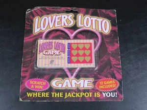 Lovers Lotto Scratch & Win Game Where the Jackpot is You 12 Games Included NEW - Picture 1 of 2