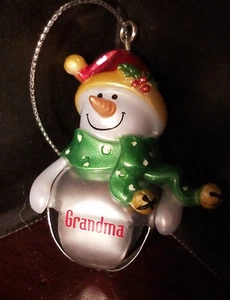 Ganz " PERSONALIZED " Jinglebell Snow Buddies - GRANDMA - Picture 1 of 1