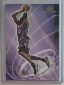 Tarjeta de baloncesto 2001-02 Upper Deck MVP Airborne #A2 Vince Carter Toronto Raptors - Imagen 1 de 2
