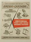1957 Universal Vises And Work Holding Fixture Catalog