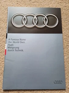 The Audi model range brochure from 1994 inc. A6, S2, 80, Cabrio, Coupe, S6, A8 - Picture 1 of 9