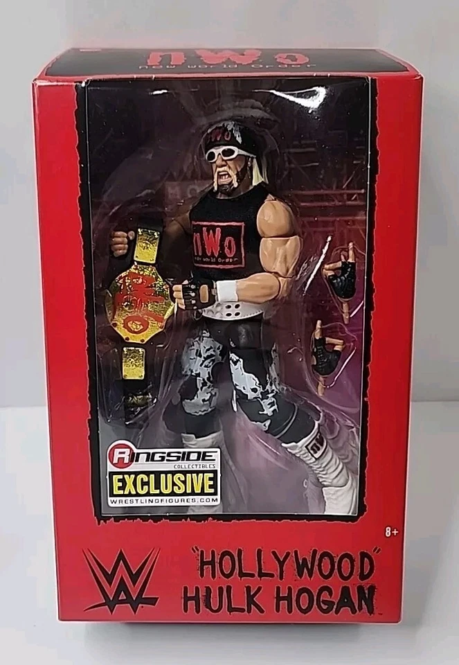 Hollywood Hulk Hogan WWE Elite NWO Wolfpac Ringside Mattel Figure