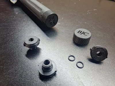 Adaptador y protector de rosca Umarex Notos 1/2×20 fibra de carbono PETG 💪 🇺🇸  Foto 1 de 4