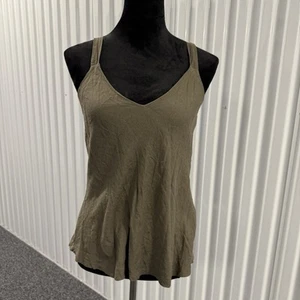 Nuna Lie Women’s Brown Linen Tank Top Size Medium - Picture 1 of 4
