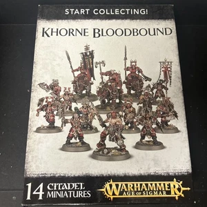 Warhammer 40K Age Of Sigmar Khorne Bloodbound Start Collecting BNIB - Picture 1 of 1