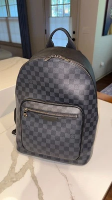 LOUIS VUITTON Damier Graphite Josh Backpack Excellent Condition - Image 1 of 4