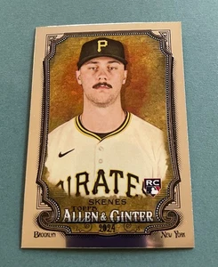 Topps Allen & Ginter 2024 - Cromo Paul Skenes #282 Rookie RC - Imagen 1 de 2
