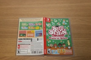 Big Brain Academy Brain vs Brain Nintendo Switch Original Case Only No game - Picture 1 of 2