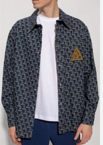 Lanvin Men Denim Shirt Large - Picture 1 of 8