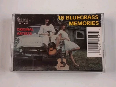 16 Bluegrass Memories Original Artists (Cassette) 1987 TESTED Foto 1 de 4