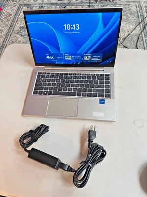 HP EliteBook 840 G8 i7-1185G7 16GB 512GB SSD Win 11 Pro Laptop Open Box @11 - Image 1 of 4