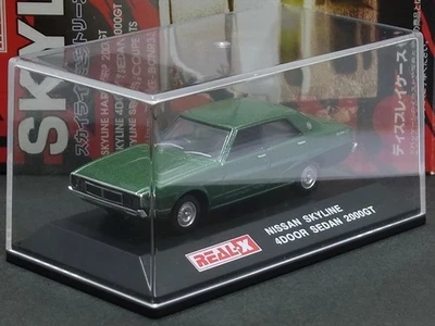 NISSAN SKYLINE 4 PORTE BERLINA 2000GTSKYLINE HISTORIES COLLECTION 3RDREAL-X1/72 - Immagine 1 di 3