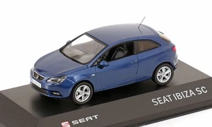 1:43 Fischer Seat Ibiza SC 2013 darkblue-metallic - Picture 1 of 3