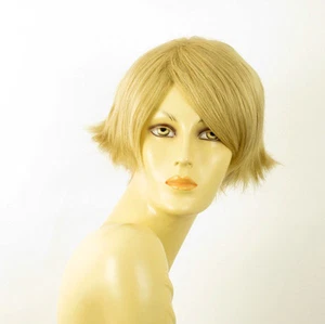 perruque femme 100% cheveux naturel courte blonde ref CLARA 22 - Picture 1 of 9