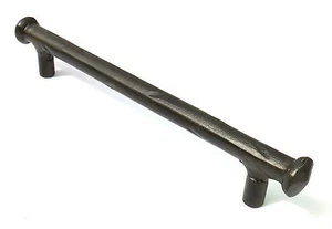 Handmade 8" Cabinet Drawer Pull Handle Forged Iron 160mm Kitchen Cupboard Door - Picture 1 of 12