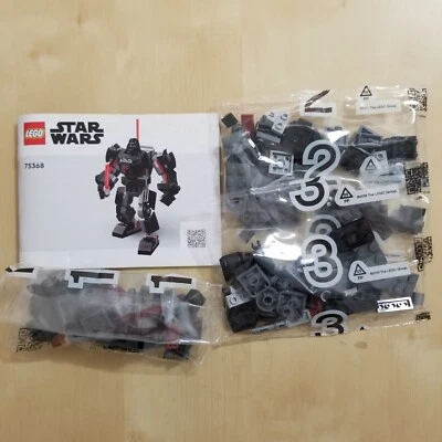 Lego Star Wars - Darth Vader Mech 75368 - Vehicle Only - NO MINIFIGURES - New - Image 1 of 4