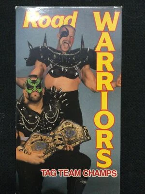 VHS ROAD WARRIORS TAG TEAM CHAMPS VHS ANIMAL HAWK AWA WCW NWA WWE WRESTLING - Image 1 of 4