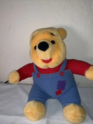 Juguete de peluche Winnie The Pooh 1997 vintage de 10" Mattel Talking Giggling funcionando como nuevo Foto 1 de 4