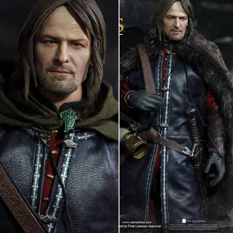 Asmus Toys Boromir 1/6 Action Figure The Lord of the Rings Doll Sculpted Hair Cover