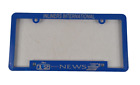 Vintage Inliners International 12 Port News License Plate Frame Plastic Hot Rod