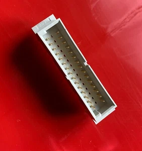 70074-205 FCI CONNECTOR DIN-41612 Type PC Mount Receptacle 30 Contacts Gold - Picture 1 of 6