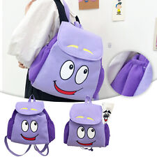 New Dora The Explorer Purple Plush Backpack with Map Children Toy Gift AU Seller