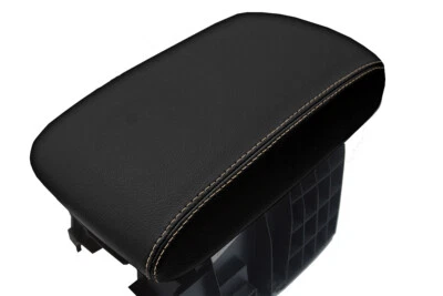 Кожаная крышка подлокотника консоли для Subaru Tribeca 2006-2014 бежевый шов - Изображение 1 из 4