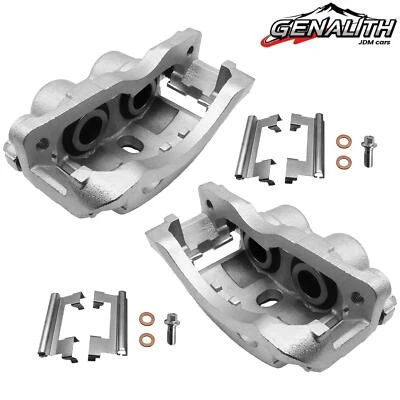 2x Front Disc LH&RH Brake Calipers for Chevrolet GMC Silverado Sierra 2500 3500 - Image 1 of 4
