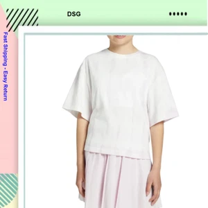 DSG Girls' Boxy Tie-Dye T-Shirt, Tinted Rose Cable Dye, XL - Picture 1 of 4