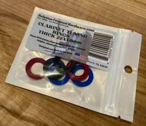 Anillos de afinación de tono de clarinete, Selmer + otros articulación central/media, juego de 6 piezas, ¡EE. UU.!